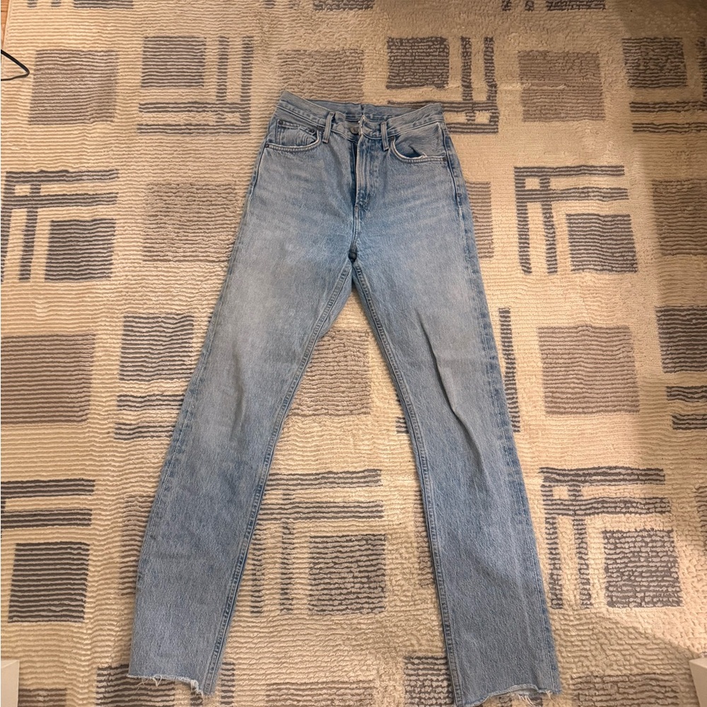 Agolde Blue Denim Jeans
